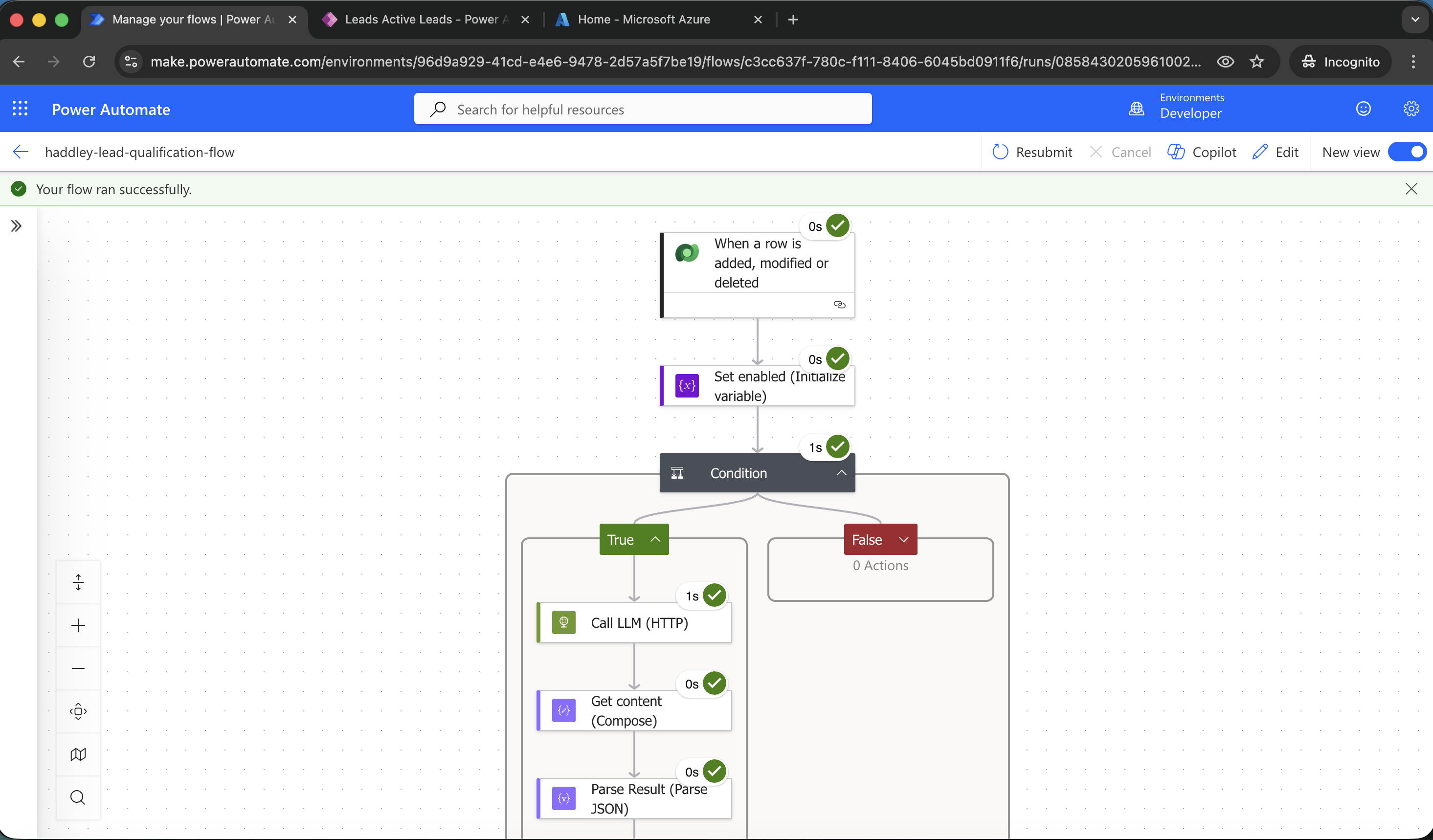 I used the model driven app to manually update the Description column value